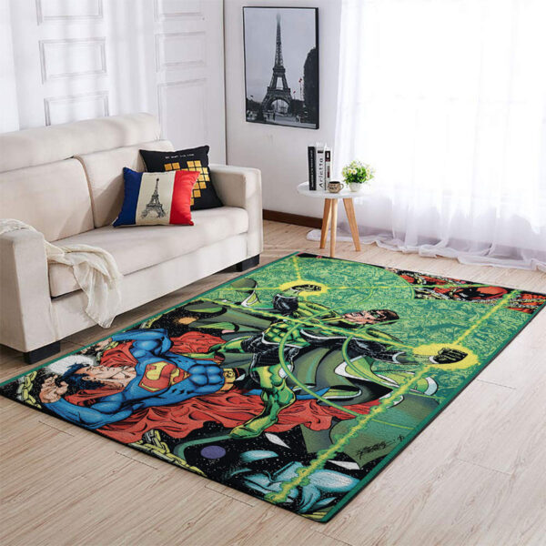 Green Lantern – Zero Hour by The GREAT George Perez Rug Carpet