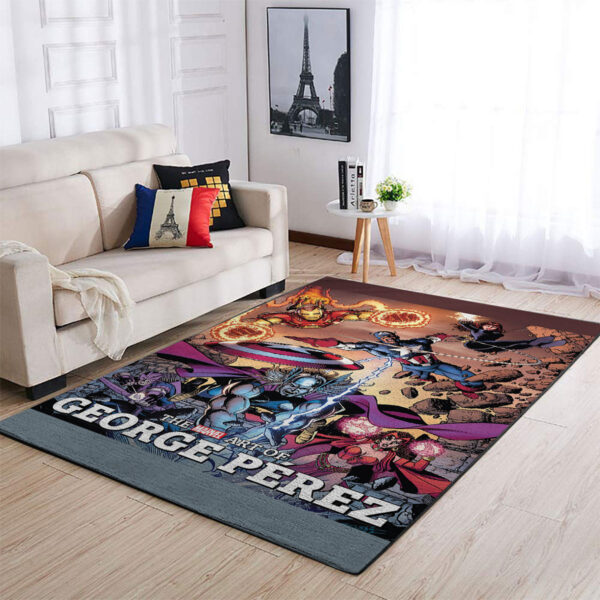 Rug Carpet The Marvel Art Of George Perez Rug Carpet