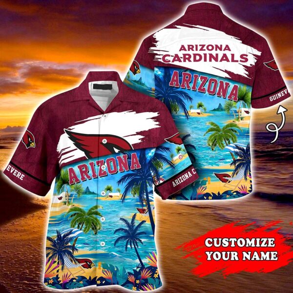 Arizona Cardinals NFL Customized Summer Hawaii Shirt For Sports Fans 1 21.95