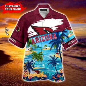 Arizona Cardinals NFL Customized Summer Hawaii Shirt For Sports Fans 2 21.95