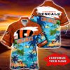 Cincinnati Bengals NFL Customized Summer Hawaii Shirt For Sports Fans 1 21.95