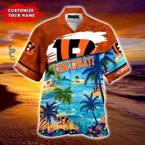 Cincinnati Bengals NFL Customized Summer Hawaii Shirt For Sports Fans 2 21.95