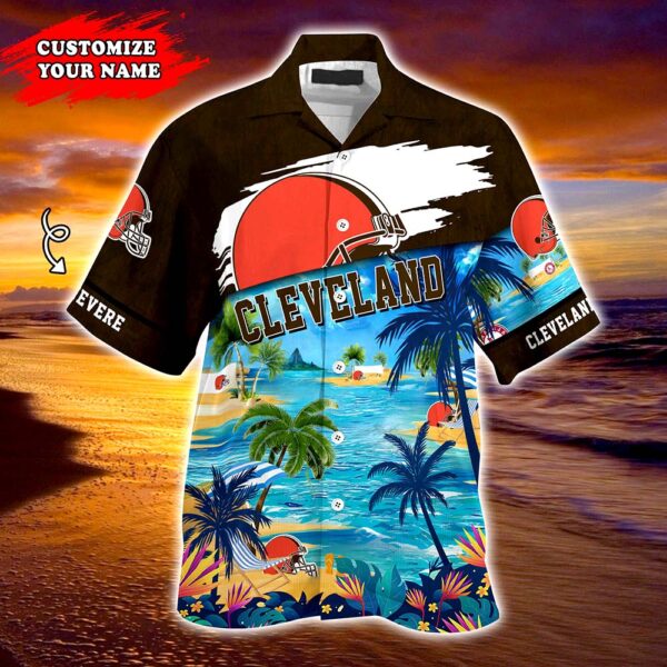 Cleveland Browns NFL Customized Summer Hawaii Shirt For Sports Fans 2 21.95