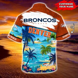 Denver Broncos NFL Customized Summer Hawaii Shirt For Sports Fans 0 21.95
