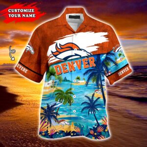 Denver Broncos NFL Customized Summer Hawaii Shirt For Sports Fans 2 21.95