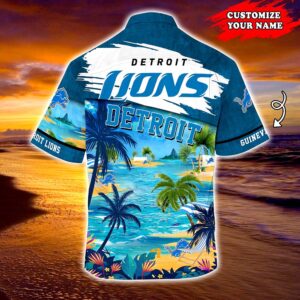 Detroit Lions NFL Customized Summer Hawaii Shirt For Sports Fans 0 21.95