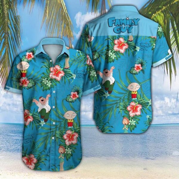 Family Guy Hawaiian Shirt beach shorts