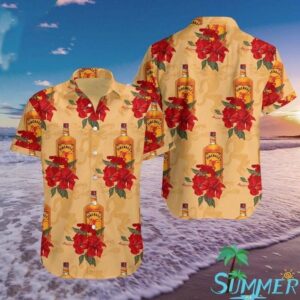 Fireball Aloha Hawaiian Shirt, beach shorts