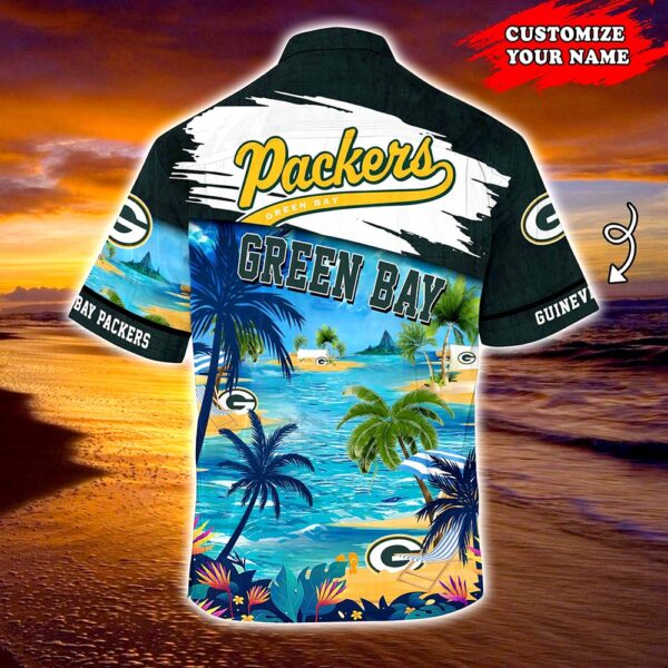 Green Bay Packers NFL Customized Summer Hawaii Shirt For Sports Fans 0 21.95