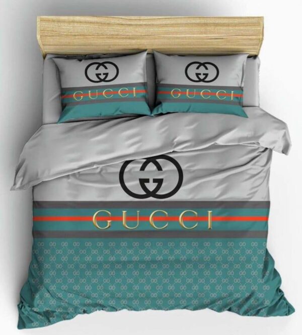 Gucci GG Duvet Cover and Pillow Case Bedding Set