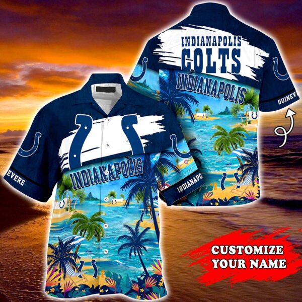Indianapolis Colts NFL Customized Summer Hawaii Shirt For Sports Fans 1 21.95