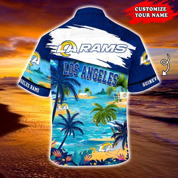 Los Angeles Rams NFL Customized Summer Hawaii Shirt For Sports Fans 0 21.95