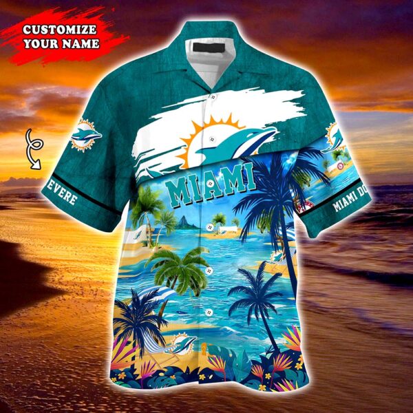 Miami Dolphins NFL Customized Summer Hawaii Shirt For Sports Fans 2 21.95