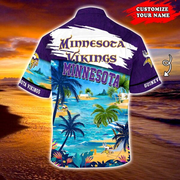 Minnesota Vikings NFL Customized Summer Hawaii Shirt For Sports Fans 0 21.95