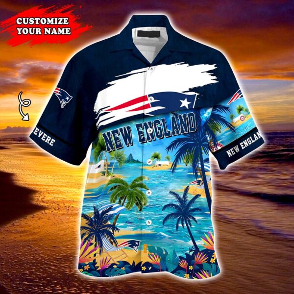 New England Patriots NFL Customized Summer Hawaii Shirt For Sports Fans 2 21.95