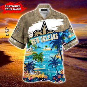 New Orleans Saints NFL Customized Summer Hawaii Shirt For Sports Fans 2 21.95