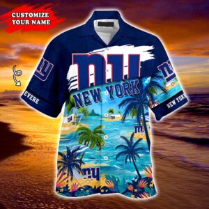 New York Giants NFL Customized Summer Hawaii Shirt For Sports Fans 2 21.95