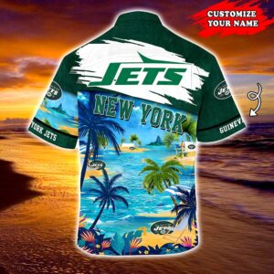 New York Jets NFL Customized Summer Hawaii Shirt For Sports Fans 0 21.95