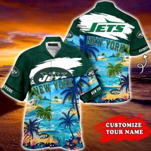 New York Jets NFL Customized Summer Hawaii Shirt For Sports Fans 1 21.95