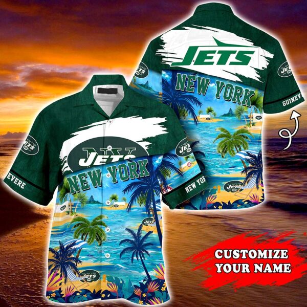 New York Jets NFL Customized Summer Hawaii Shirt For Sports Fans 1 21.95