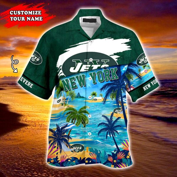 New York Jets NFL Customized Summer Hawaii Shirt For Sports Fans 2 21.95