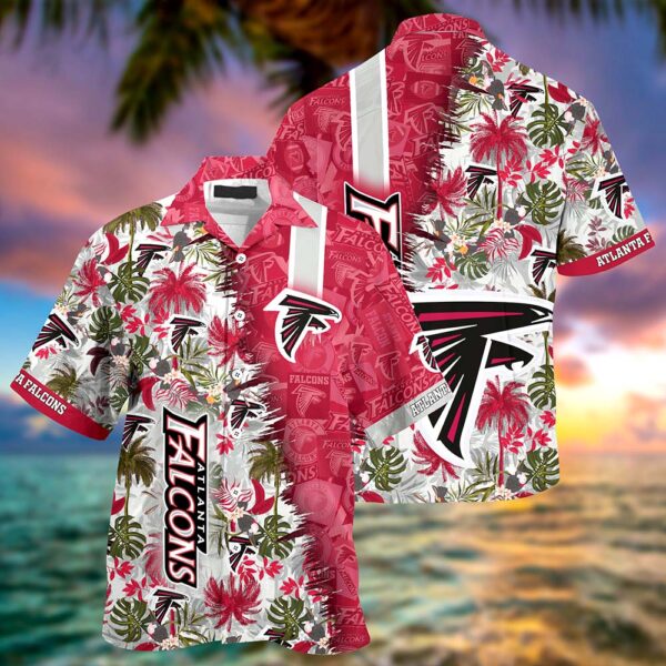 Personalized Atlanta Falcons NFL Summer Hawaii Shirt And Shorts For Your Loved Ones 0 21.95