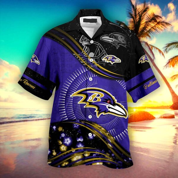 Personalized Baltimore Ravens NFL Summer Hawaii Shirt New Collection For This Season 2 21.95
