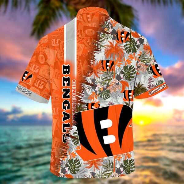 Personalized Cincinnati Bengals NFL Summer Hawaii Shirt And Shorts For Your Loved Ones 2 21.95