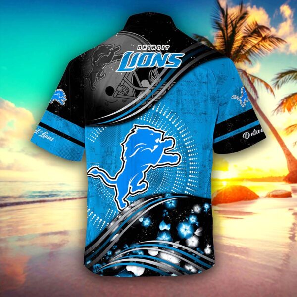 Personalized Detroit Lions NFL Hawaiian Shirt, beach shorts