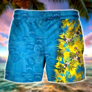 Personalized Los Angeles Chargers NFL Summer Hawaii Shirt And Shorts For Your Loved Ones 4 21.95