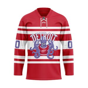 Personalized NHL Al The Octopus Detroit Red Wings HockeyJersey Concept 0 139