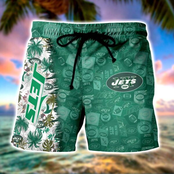 Personalized New York Jets NFL Summer Hawaii Shirt And Shorts For Your Loved Ones 3 21.95