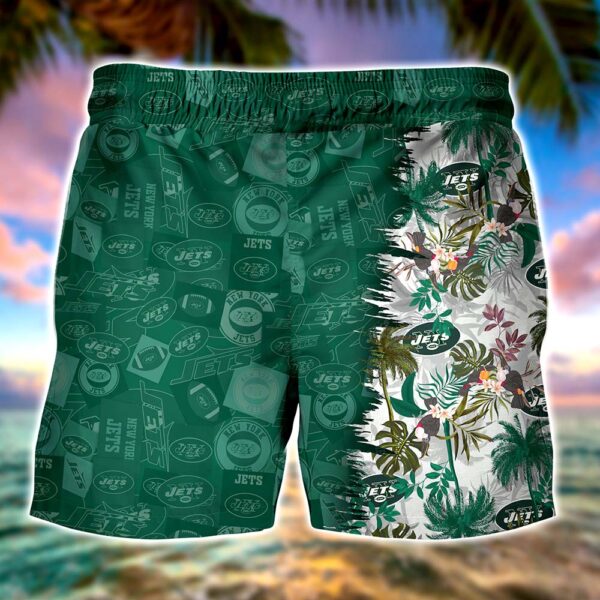 Personalized New York Jets NFL Summer Hawaii Shirt And Shorts For Your Loved Ones 4 21.95