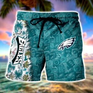 Personalized Philadelphia Eagles NFL Summer Hawaii Shirt And Shorts For Your Loved Ones 3 21.95