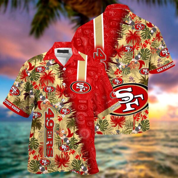 Personalized San Francisco 49ers NFL Summer Hawaii Shirt And Shorts For Your Loved Ones 0 21.95