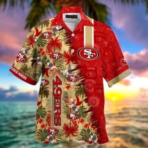 Personalized San Francisco 49ers NFL Summer Hawaii Shirt And Shorts For Your Loved Ones 1 21.95