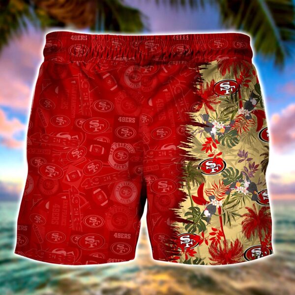 Personalized San Francisco 49ers NFL Summer Hawaii Shirt And Shorts For Your Loved Ones 4 21.95