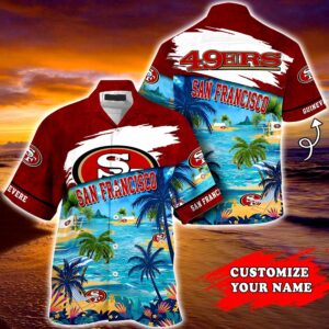 San Francisco 49ers NFL Customized Summer Hawaii Shirt For Sports Fans 1 21.95