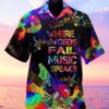 Where Words Fail Music Speaks Hawaiian Shirt beach shorts
