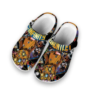 Thanos in Infinity Gauntlet Marvel Crocs Crocband Clogs Shoes