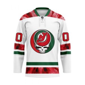 grateful dead amp new jersey devils hockey jersey personalized name amp number