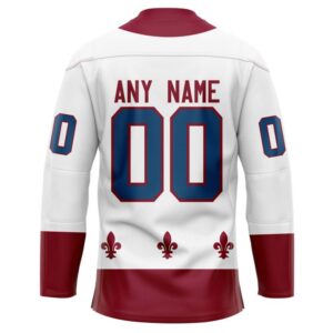 nhl colorado avalanche hockey jersey v2 personalized name amp number