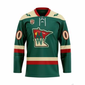 nhl minnesota wild hockey jersey concepts 2021 personalized name amp number
