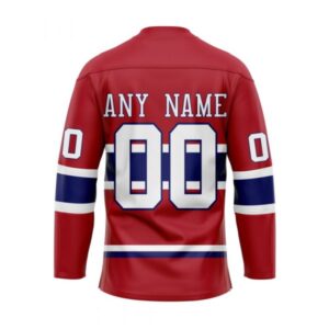 nhl montreal canadiens home jerseys customize your name amp number hot sale 3d printed limited edition 3d full printing