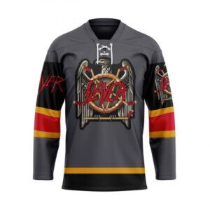 Nhl Vegas Golden Knights  Slayer 3D Hockey Jersey Personalized Name Number