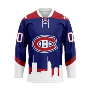 How to draw a ice hockey jersey (Montreal Canadiens NHL) 