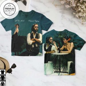 Al Di Meola Elegant Gypsy Album AOP T-Shirt
