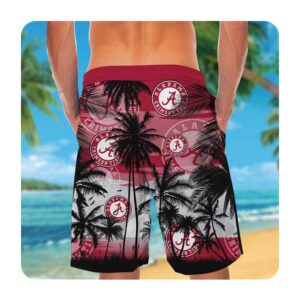 Alabama Crimson Tide Coconut Autumn Short Sleeve Button Up Tropical Aloha Hawaiian Shirts For Men Womens 1 45.99