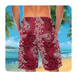 Alabama Crimson Tide Short Sleeve Button Up Tropical Aloha Hawaiian Shirts For Men Women 2 45.99