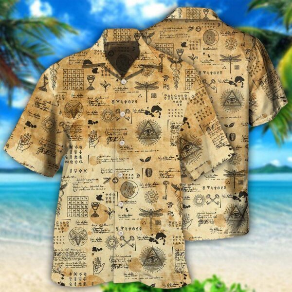 Alchemy Egypt amazing Hawaiian Shirt, Beach Shorts
